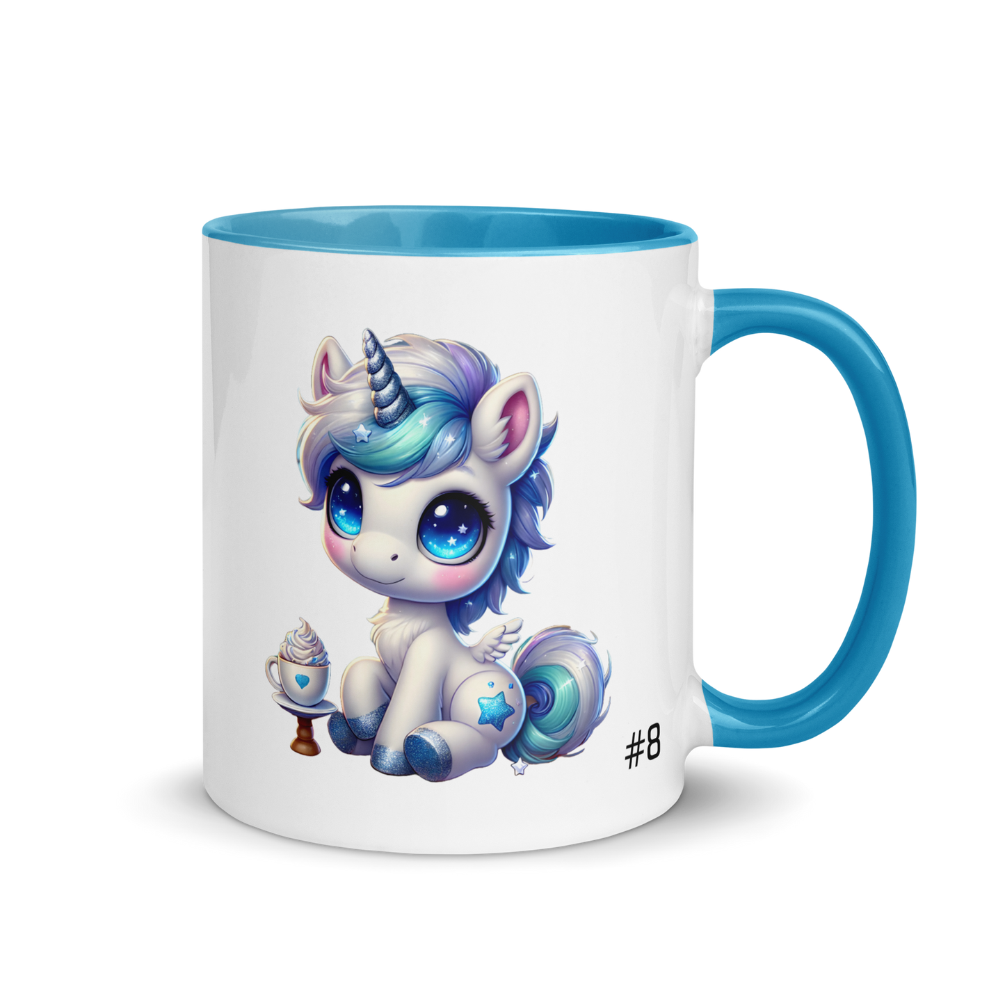 UniMug Color #8 Blue Coffee